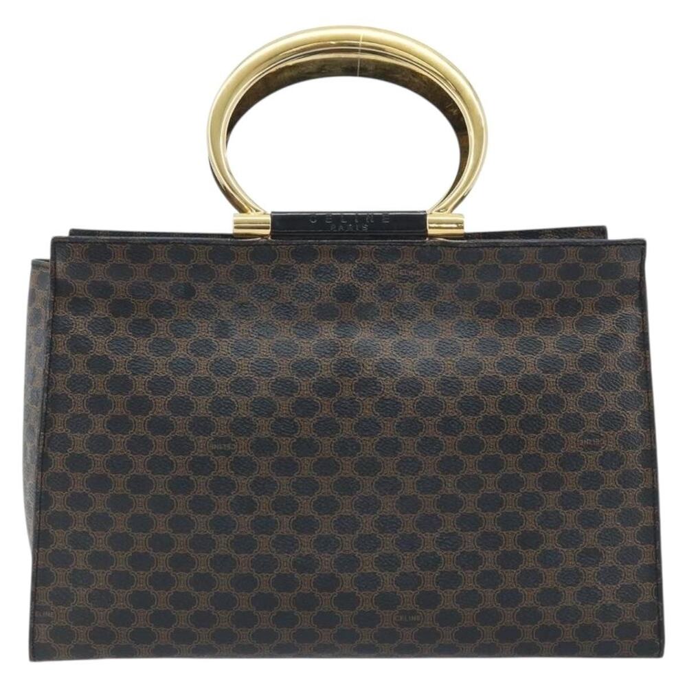 Celine Macadam Handbag Black